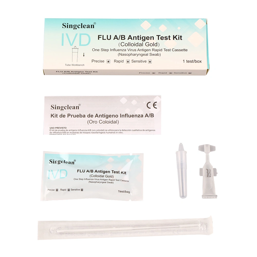 Hot Sale Singclean Nasopharyngeal Detection Test CE Mark Rapid Diagnostic Igg/Igm Test Kit Antibody Test Kit with CE