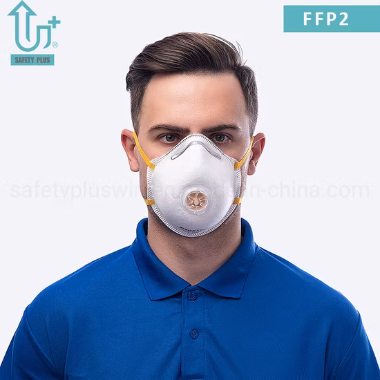 FFP2 con maschera antipolvere filtrante Mascherina protettiva per prodotti monouso FFP2